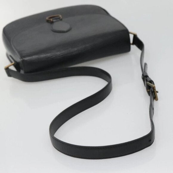 LOUIS VUITTON Epi Saint Cloud GM Shoulder Bag Black Noir M52192 LV Auth 136415 - Picture 8 of 16